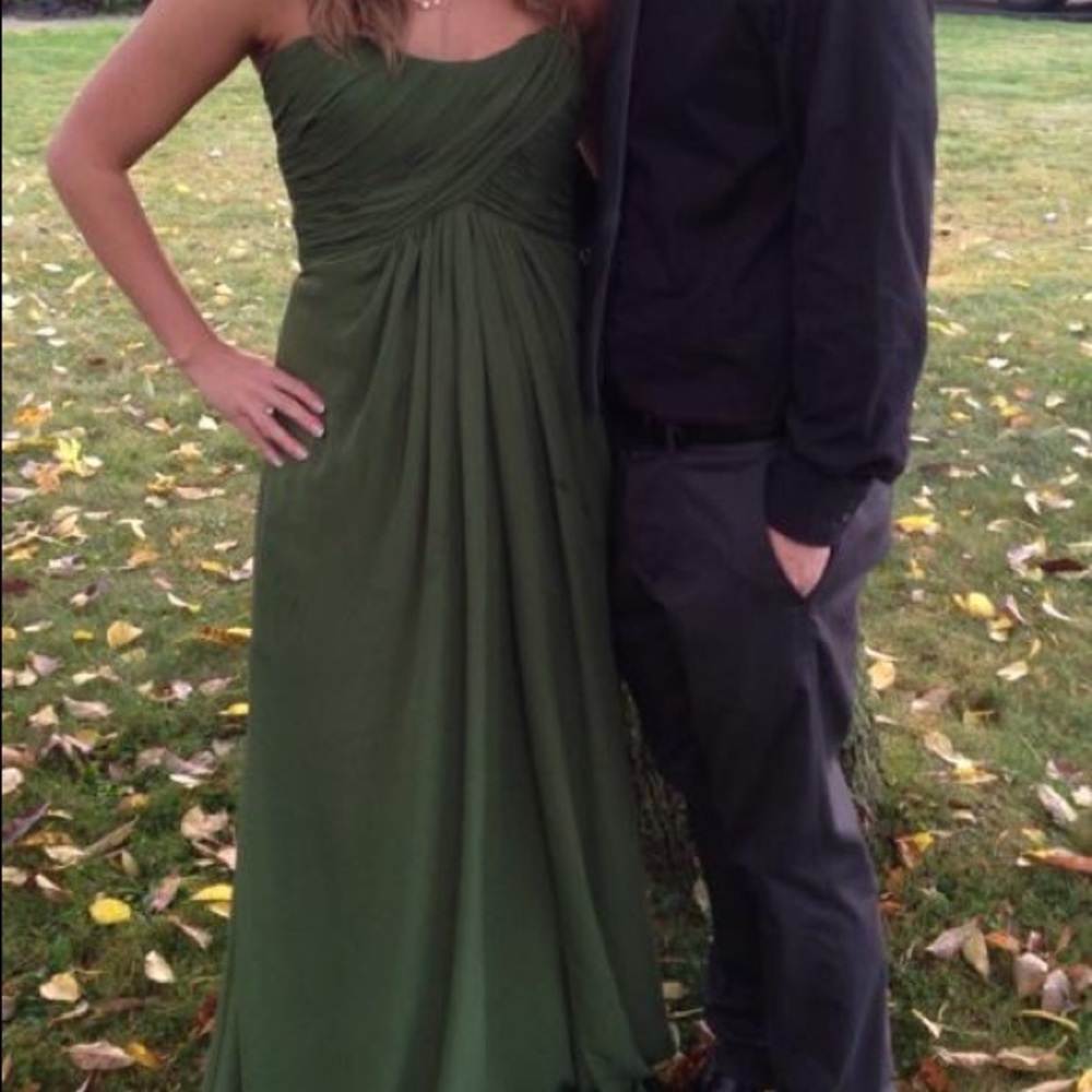 Green Bridesmaid Dress